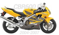 2004-2007 CBR600 F4i Carenados