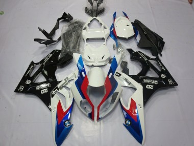 Alien Azul & Blanco 09-14 S1000RR Carenado Moto