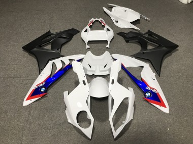 Alienígena Azul & Blanco 09-14 S1000RR Carenado Moto