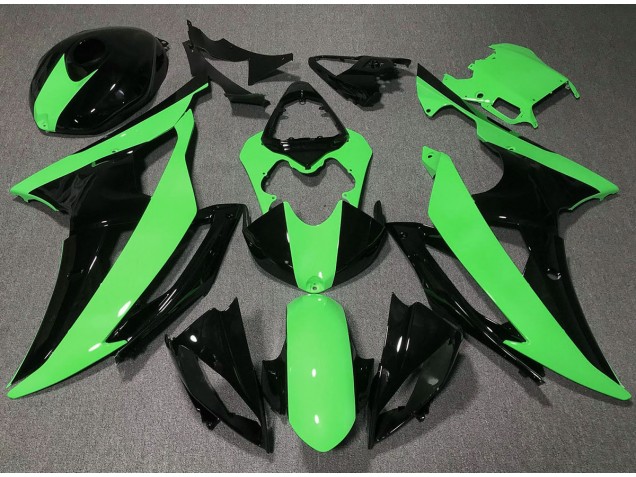 Alta Visibilidad Verde 08-16 R6 Carenado Moto