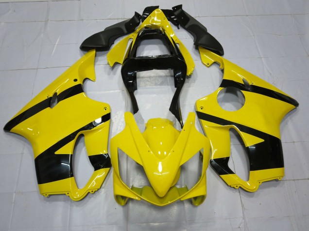 Amarillo & Negro 01-03 CBR600 F4i Carenado Moto