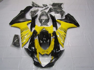 Amarillo Negro Mate 11-24 GSXR 600-750 Carenado Moto