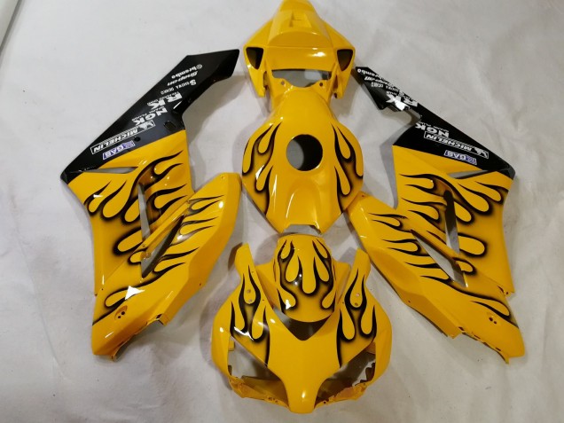 Amarillo Personalizado Llama 12-16 CBR1000RR Carenado Moto