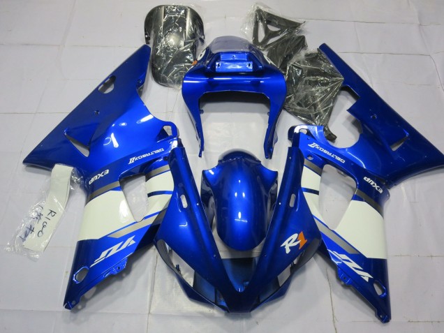 Azul & Blanco 00-01 R1 Carenado Moto