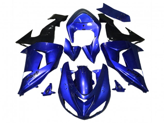 Azul Brillante 06-07 ZX10R Carenado Moto