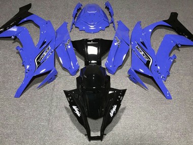 Azul Brillante & Logotipos 11-15 ZX10R Carenado Moto