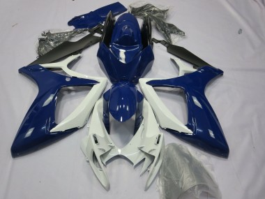 Azul Brillante Profundo 06-07 GSXR 600-750 Carenado Moto