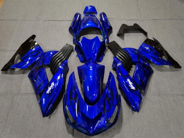 Azul Brillo 06-11 ZX14R Carenado Moto