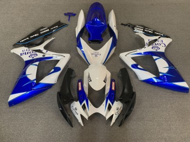 Azul Corona 06-07 GSXR 600-750 Carenado Moto