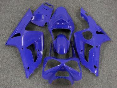 Azul Oscuro Liso 03-04 ZX6R Carenado Moto