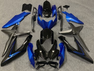 Azul Verde 08-10 GSXR 600-750 Carenado Moto