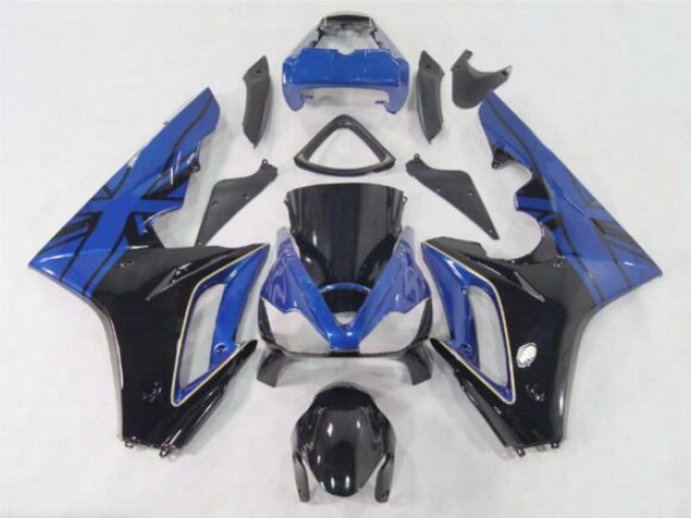 Bandera Azul / Negro 06-08 Daytona 675 Carenado Moto