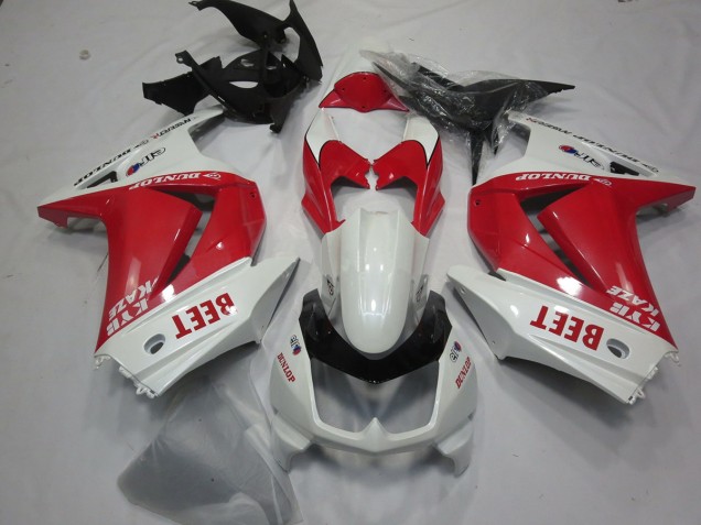 Beet Roja & Blanca 08-12 Ninja 250 Carenado Moto