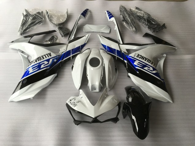 Blanco Azul & Negro 15-18 R3 Carenado Moto