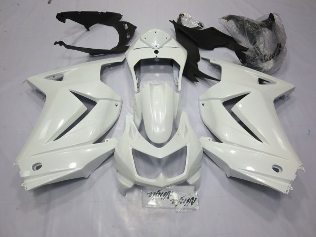 Blanco Brillante 08-12 Ninja 250 Carenado Moto