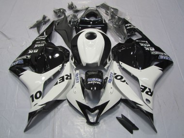 Blanco & Negro Repsol 09-12 CBR600RR Carenado Moto