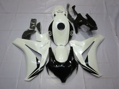 Blanco Perla & Negro 08-11 CBR1000RR Carenado Moto