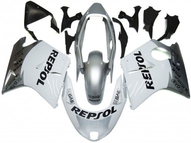 Blanco Plata Repsol 96-07 CBR1100XX Carenado Moto