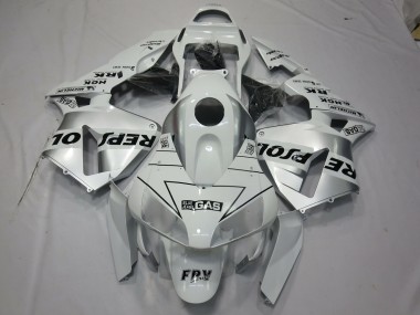 Blanco Plata Repsol 03-04 CBR600RR Carenado Moto