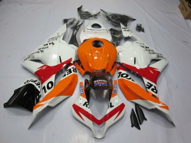 Blanco Repsol 09-12 CBR600RR Carenado Moto