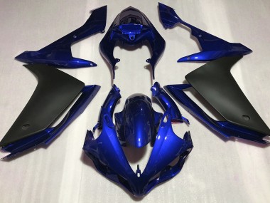 Brillante Azul & Negro 07-08 R1 Carenado Moto