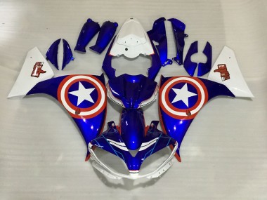 Capitan America 09-11 R1 Carenado Moto