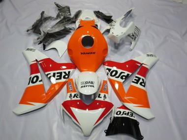 Diseño Blanco Repsol 08-11 CBR1000RR Carenado Moto