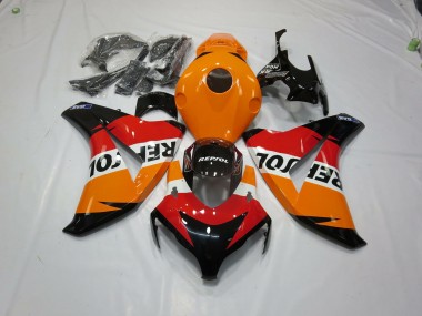 Diseño De Estilo Clásico Repsol 08-11 CBR1000RR Carenado Moto