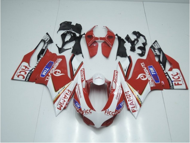 Estilo Rojo Carreras 13-16 Daytona 675 Carenado Moto