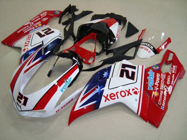 Estrella Xerox 07-14 Ducati 848 1098 1198 Carenado Moto