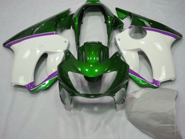 Lagarto Verde & Morado 99-00 CBR600 F4 Carenado Moto