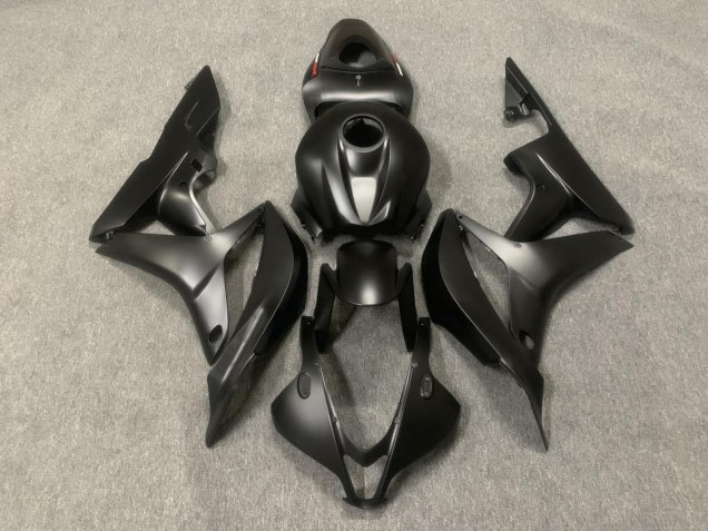 Negro Mate 07-08 CBR600RR Carenado Moto