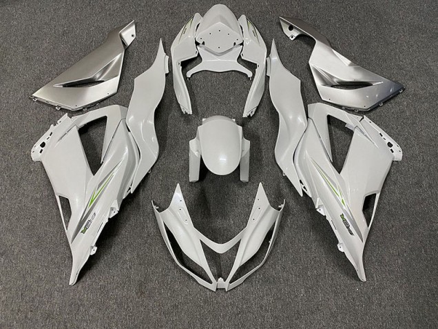 Perla Blanca 13-18 ZX6R Carenado Moto