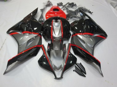 Pin Rojo Negro & Gris 09-12 CBR600RR Carenado Moto