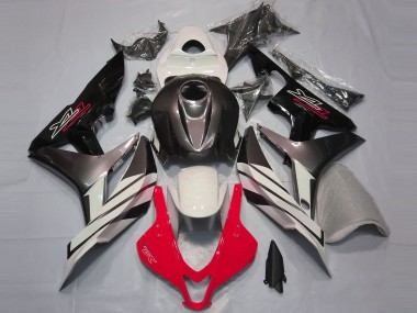 Rojo Blanco & Gris 07-08 CBR600RR Carenado Moto