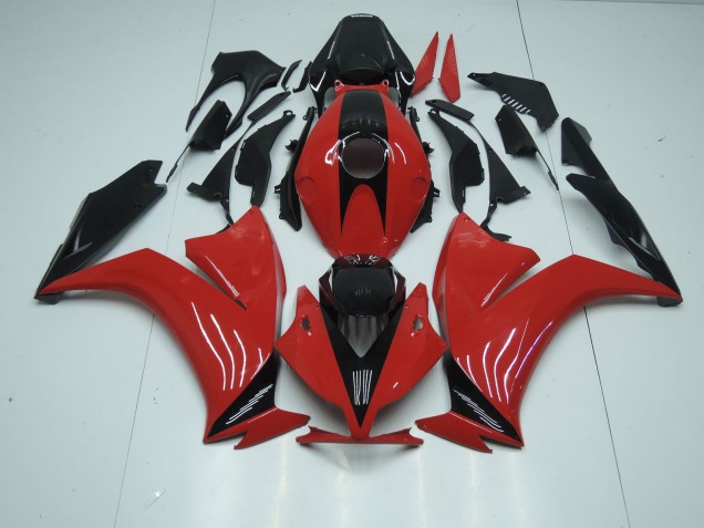 Rojo & Negro 12-16 CBR1000RR Carenado Moto