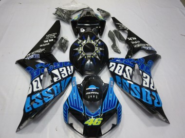 Rossi Azul Brillante 06-07 CBR1000RR Carenado Moto