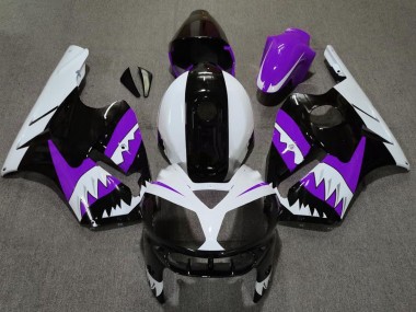 Tiburón Morado 02-05 ZX12R Carenado Moto