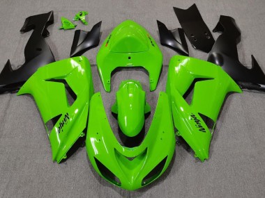 Verde 06-07 ZX10R Carenado Moto