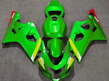 Verde Brillante 04-05 GSXR 600-750 Carenado Moto