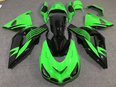 Verde Brillante 06-11 ZX14R Carenado Moto