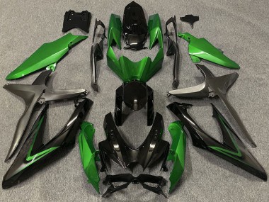 Verde Brillante & Verde R 08-10 GSXR 600-750 Carenado Moto